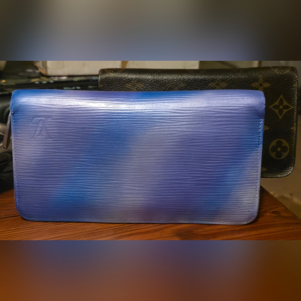 Louis Vuitton X Bunny Starling Couture Ombre Cotton Candy Zippy Wallet